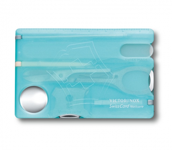 transparent blau